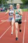 Girls Under-15s 800 metres, 2023 North Eastern Track and Field Champs., Middlesbrough Sports Village, Middlesbrough. Photo: David T. Hewitson/Sports for All Pics